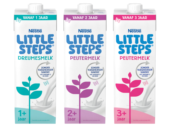 Nestlé LITTLE STEPS® Dreumes- en peutermelk