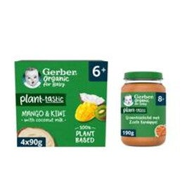 Plantaardige babyvoeding producten