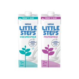 Nestlé LITTLE STEPS® Dreumes- en peutermelk assortiment
