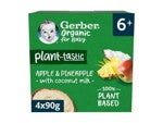 Gerber Plant-tastic plantaardig toetje Appel Ananas