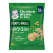 GERBER Plant-tastic Popped Crisps Linzen